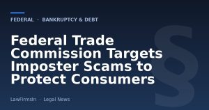 Federal Trade Commission Targets Imposter Scams to Protect Consumers