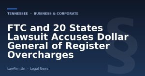 FTC and 20 States Lawsuit Accuses Dollar General of Register Overcharges