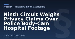 Ninth Circuit Weighs Privacy Claims Over Police Body-Cam Hospital Footage